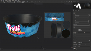Substance Painter Trolli gummy worm