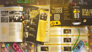 Magazine layout design